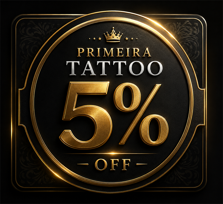 Primeira tattoo 5% off